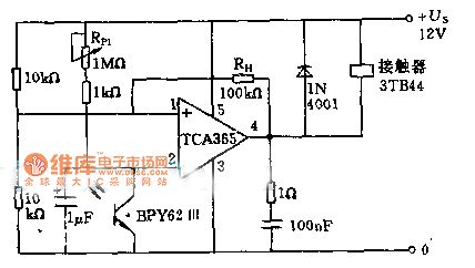 The Morning And Night Light Operated Switch Circuit Diagram