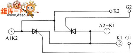The Transistor AK90GB80 and AK90HB120 internal circuits