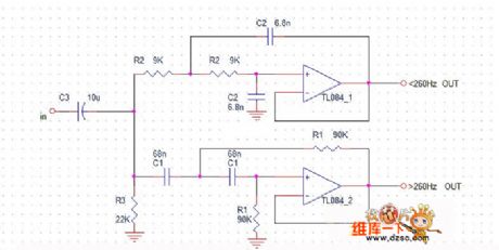 Active half-frequency circuit