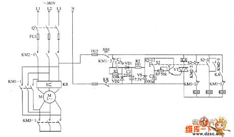 Motor decompression starter circuit diagram 2