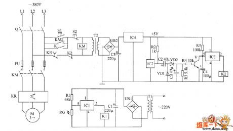 Warping machine automatic controlled economizer circuit diagram