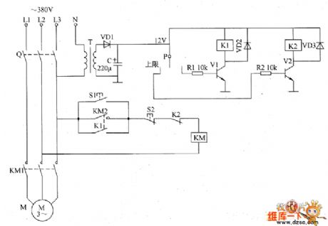 Electronic pressure switch circuit diagram