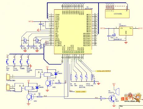 Angell water dispenser circuit