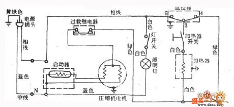 Changqing BYD-230 fridge circuit