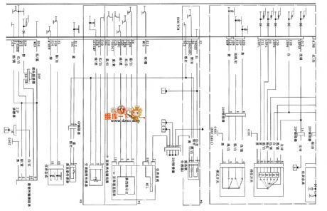 Guangzhou FIT engine control module and dynamical system control module(four) circuit diagram