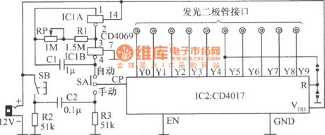 The different lantern signal generation circuit
