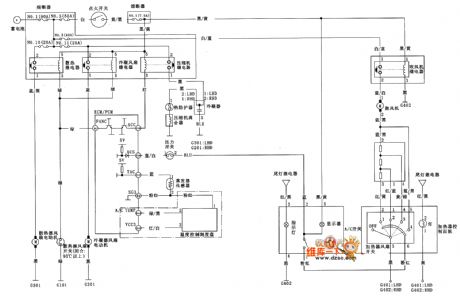 Guangzhou FIT air condition system circuit diagram