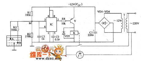 Agricultural automatical water feeder circuit diagarm 13