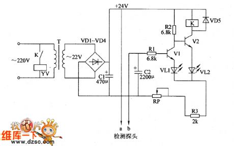 Agricultural automatic water valve circuit diagram 1