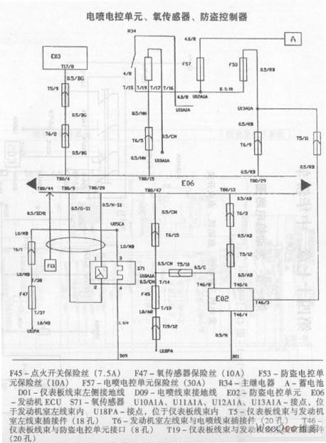 ZhongHua saloon car engine circuit 2