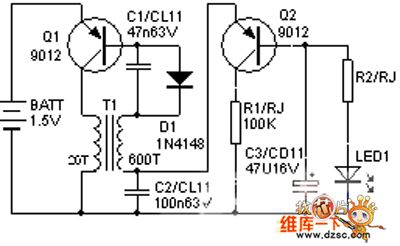 the simple LED driver circuit