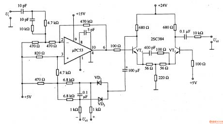Broadband linear detector circuit
