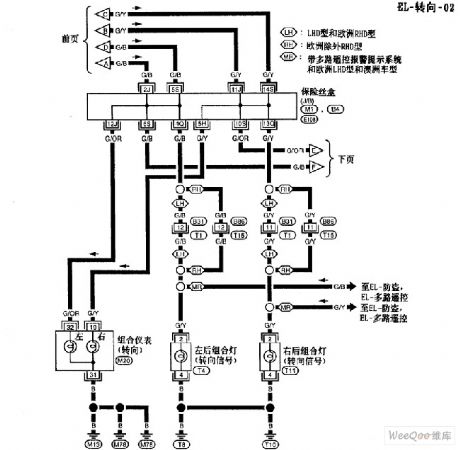 Nissan A32-EL embarkation lamp circuit 4