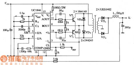 UC1846 typical application circuit