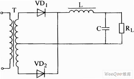 Single peak feature filter circuit