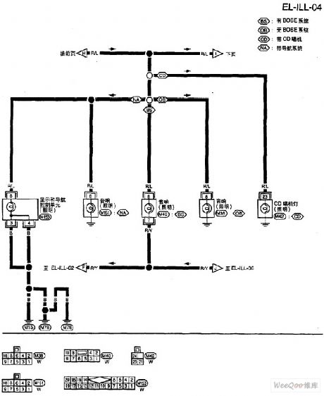 Nissan A32-EL lighting circuit 4