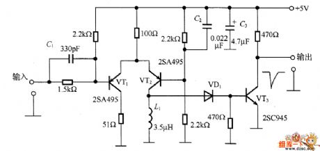 The high speed reaction differential pulse generating circuit