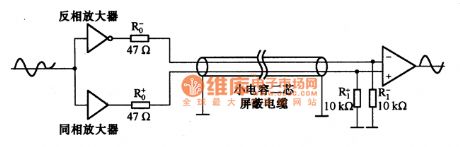 Balanced transmission mode circuit diagram