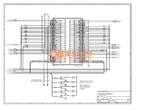 PC mainboard circuit 440BX-06