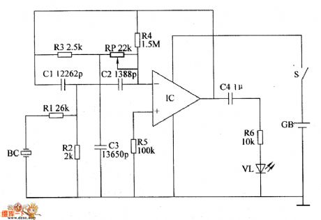 the circuit of whether rooster or hen discriminator(1)