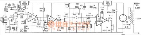 electric shock alarm circuit(3)