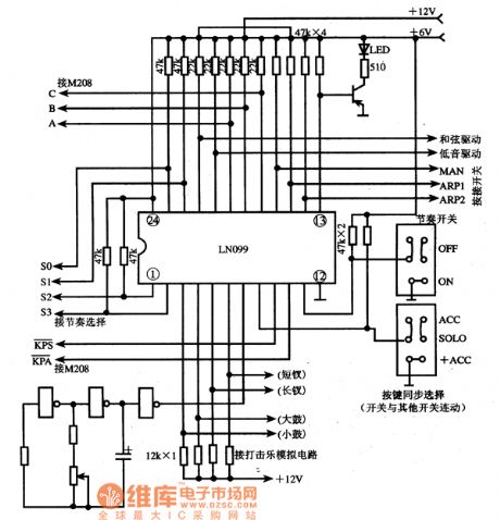 The typical application circuit of M708/M708L
