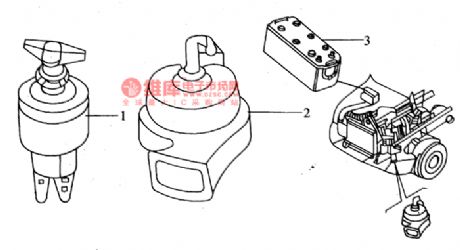 The battery, loudspeaker and power supply switch circuit of Nanjing Iveco light car