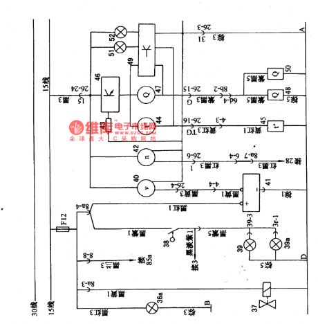 The backup lamp and instrument circuit of Santana 2000(figure 1 and 2)