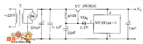 Over-Voltage Protection Circuit Composed Of MC3X164 Series