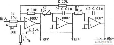 Multifunctional Active Filter Circuit