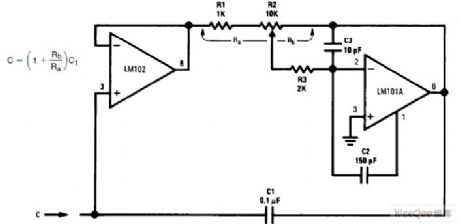 Varactor multiplier circuit