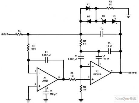 Rapid integration low input current circuit