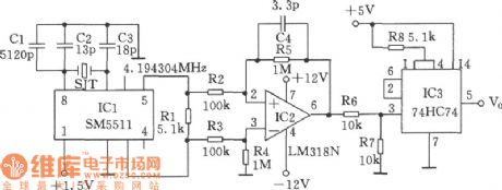 Precise second-pulse signal generator circuit