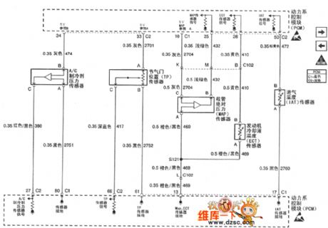 The 2.5L(LB8) and 3.0L(LW9) engine circuit of Shanghai GM Buick-Regal (5)