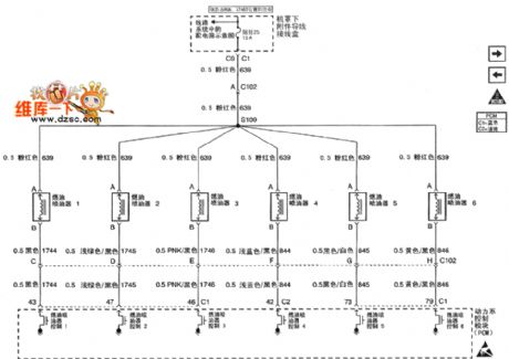 The 2.5L(LB8) and 3.0L(LW9) engine circuit of Shanghai GM Buick-Regal (4)