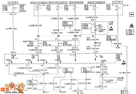 The 2.5L(LB8) and 3.0L(LW9) engine circuit of Shanghai GM Buick-Regal (1)