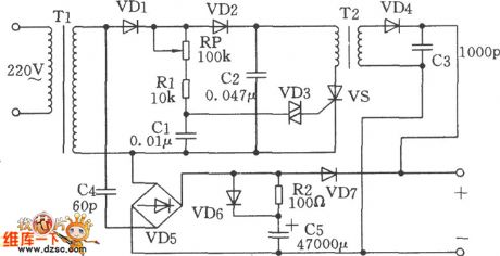 The electric arc wielding generator circuit