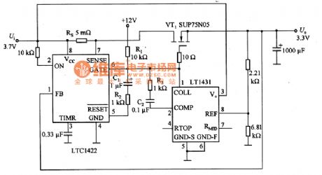 Linear Voltage Regulating Circuit of LTC1422