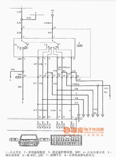 Cheetah SUV Automatic Transmission Circuit