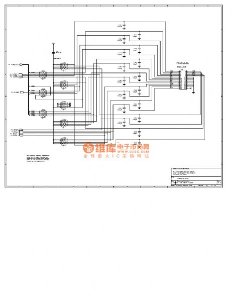 Computer motherboard circuit diagram 440LX2_22