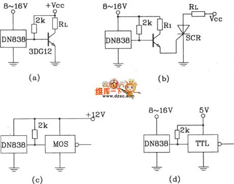 ND838 typical application circuit