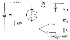 EL7516 white LED driver circuit diagram