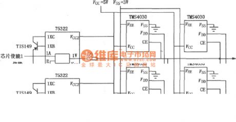 SN75322 dual positive and gate TTL-MOS driver circuit
