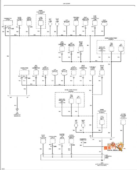 Mazda 96PROBE iron distribution circuit