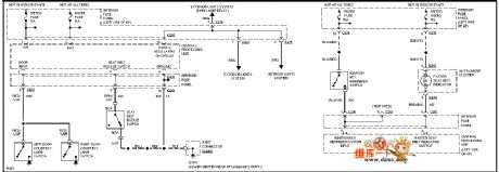 Mazda 96PROBE alarm system circuit