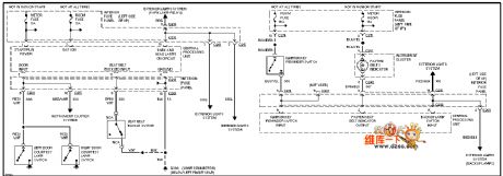 Mazda 95PROBE alarm system circuit