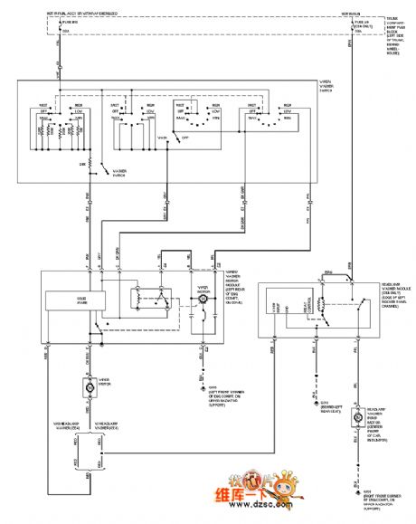 Cadillac wiper and washer circuit diagram