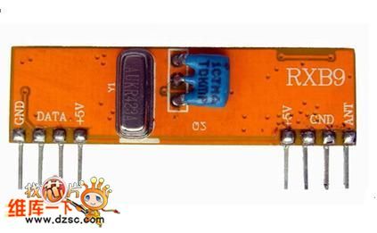 Superheterodyne receiving module RXB9