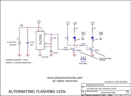Wig/wag LED Flasher