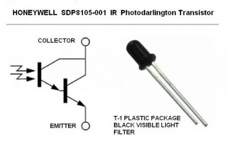 Honeywell SC8105-001 IR Photodarlington Transistor